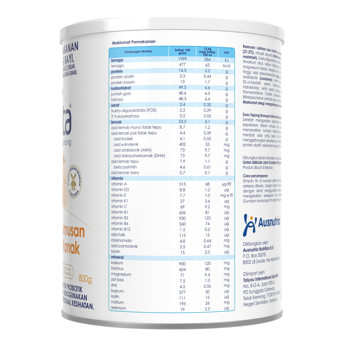 Kabrita 24M+ Children Goat Milk Formula 800g