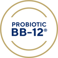 BB-12 probiotic ingredient emblem. Lambang ramuan probiotik BB-12. 